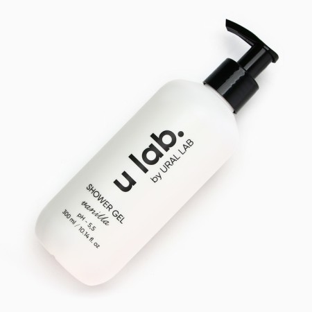 Shower gel, daily care, 300 ml, vanilla aroma, u lab-1