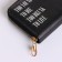 Lightning wallet, black color