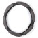 Braid to the steering wheel Torso, velor, size 38 cm, gray