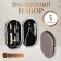 Manicure set, 5 items, in case, brown color