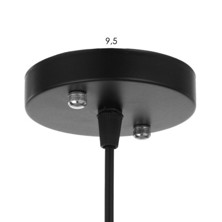 Lamp Bayerlux 2098/1bk E27 40W black 27x30x100 cm-5