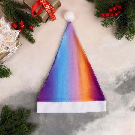 Kolpak New Year's "gradient" 28x39 cm multi -colored