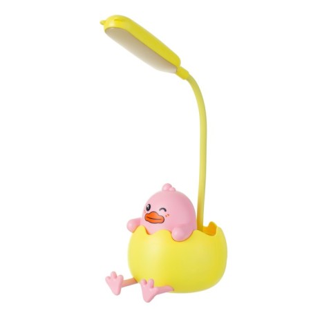 Table lamp "duckling" LED 3W USB AKB yellow-pink 9x9.2x22.7 cm Risalux-9