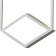 Wall lamp Mantra Kubick, Led, 1630lm, 3000k, 304x40x351 mm, white color