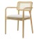 Barney chair, 555 × 570 × 800 mm, color natural wood