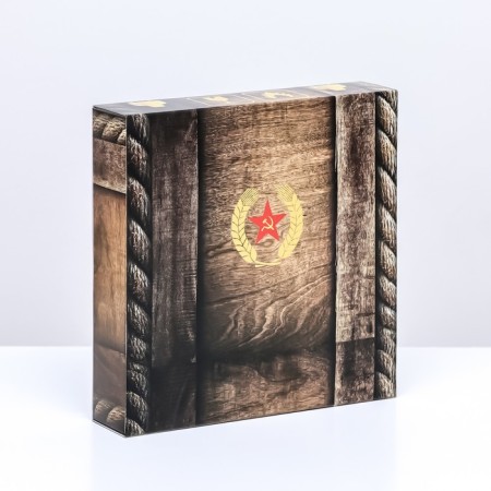 Box for 16 sweets, "strategic stock" 17.7 x 17.7 x 3.8 cm-1