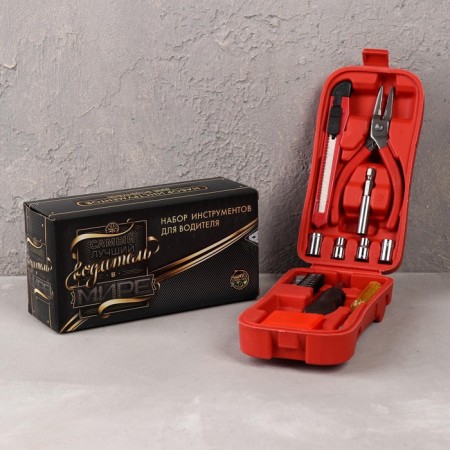 Gift set of tools for the driver "The best driver in the world", 16 items-2
