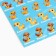 Paper stickers of the evaluation "Ducks", 10.5 x 18 cm