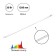 LED phytolamp, 20 watts, 1200 mm, G13 base, full spectrum, LED-T8-FITO, in Home