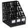 Settlement, vertical, 5 departments, black