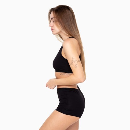 Panties Female shorts, black color, size 46-48 (XL)-2