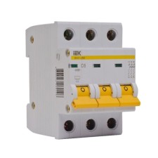 Switch aut. Maud. IEK MVA20-3-016-B, 3P, B 16A, VA 47-29, 4.5ka
