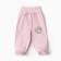 Kit for children (swing, slider, cap), pink color, height 56 ​​cm