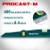 Magnetic level Kraftool Procast-M 34718-060, error 0.5 °, 2 eye, 600 mm
