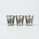 New Year. A set of piles in a leatherette case "Elixir of the Fun", 3 pcs x 30 ml