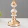 Mamby table lamp E27 40W gold 25x25x43 cm Risalux
