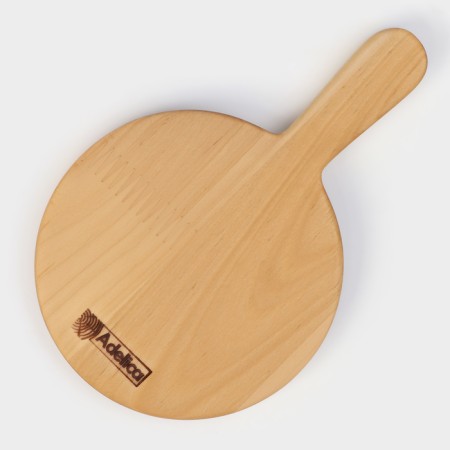ADELICA Burger Board, with a pen, 20 × 13 × 1.8 cm, birch-7