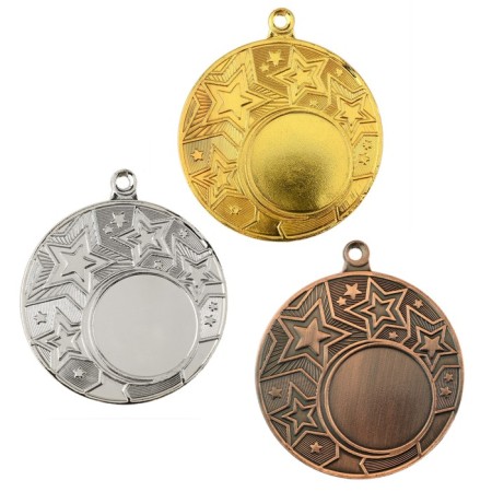 Medal for applying 188 "Stars" diam 4.5 cm. The color of evil. Without a tape-1