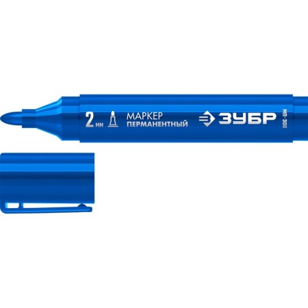 Building bison MP-300 06322-7, permanent, pointed, 2 mm, blue-1