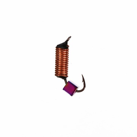 Mormyshka Wolfram Marlin’s Curs, 2 mm, 0.95 g, copper + cube gasoline, 15 pcs.