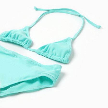 Separate swimsuit for girls, turquoise color, height 116-122 cm-1