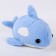 Soft toy "Kunning", 25 cm, blue color