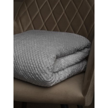 Texrepublic blanket, size 150x200 cm, gray color-2