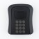 The keybox is wall -mounted with the Classic code castle, 12 x 9.6 x 4 cm.