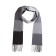 Palantine textile, white/black color, size 68x175