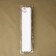 Elastic lace, 40 ± 5 mm × 10 ± 1 m, white color