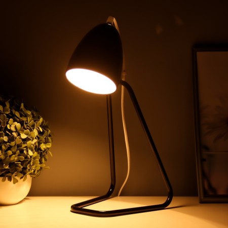 Tall lamp "Stand" E27 40W black and white 15x16.5x38 cm-2
