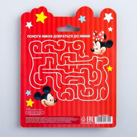 Notepad with a pen, Mickey Mouse and his friends-4