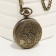 Pocket clock "Wasp", quartz, D dial-4.7 cm, chain L-38 cm