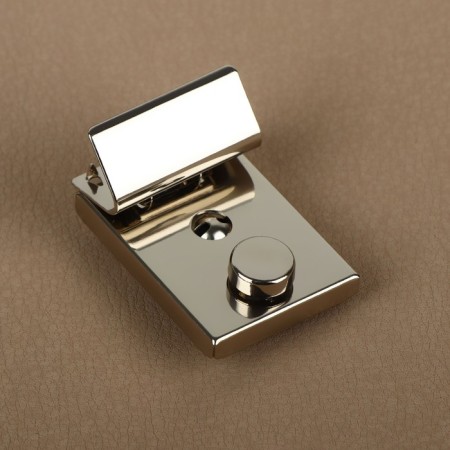 Bag Fraille, 3.5 × 2.6 cm, silver color-1
