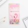 Set: curly paper clips 4 pcs and magnetic bookmarks 2 pcs “Tropics inside”