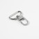 Metal carbine, 42 × 30 mm, 5 pcs, silver color