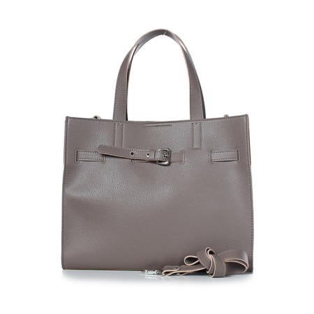 Female bag, artificial leather, 345x280x135 cm, beige T.-1