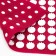 Kuznetsova Applicator Kuznetsov, 144 thorns, spantex, red, 260 x 560 mm + roller 140*230