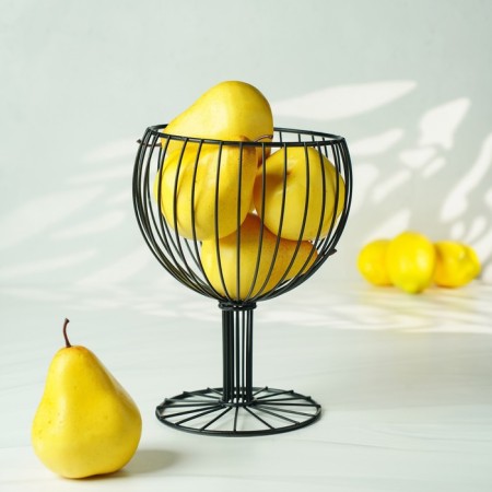 Basket for trifles "Aesthetics", 18 × 18 × 23 cm, black color-12