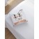 Decorative pillowcase "Easter hare with glasses", on lightning, size 45x45 cm