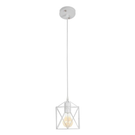 Lamp Bayerlux "rectangle" 1x40W E27 white 16x16x100 cm.
