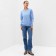 Female sweatshirt, blue color, size 50