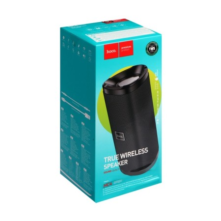 Portable column Hoco HC4, 10 W, Tue 5.0, FM, AUX, 1500 mAh, black-8