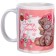 Mug, pink, 350 ml "The most beautiful", me to you