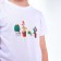 T -shirt for nursery, white color/cacti, height 110 cm