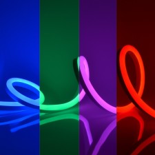 Flexible neon Uniel, 13x36 mm, IP67, 5 m, 60LED/m, 14W/m, 12 V, glow of RGB
