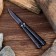Bow Knife "Dragon" 17.5cm, blade 69mm/1mm, black