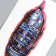 Tattoo on the body color "Cyborg wound" 10x21 cm
