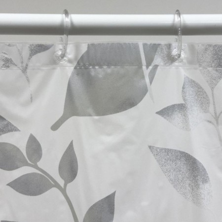 The bathroom curtain dasch, Peva, silver hook, 178x183 cm-3