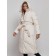 Coat insulated winter female, size 50, light-beige color